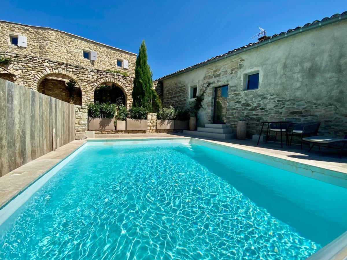 La Maison Des Vendangeurs - Table D'Hotes Le Soir Du Jeudi Au Dimanche- Jacuzzi - Balneo Spa - Acces Piscine Pour Toutes Les Chambres Sauf Studio Coquet- Piscine De Mai A Mi-Octobre Martignargues Εξωτερικό φωτογραφία