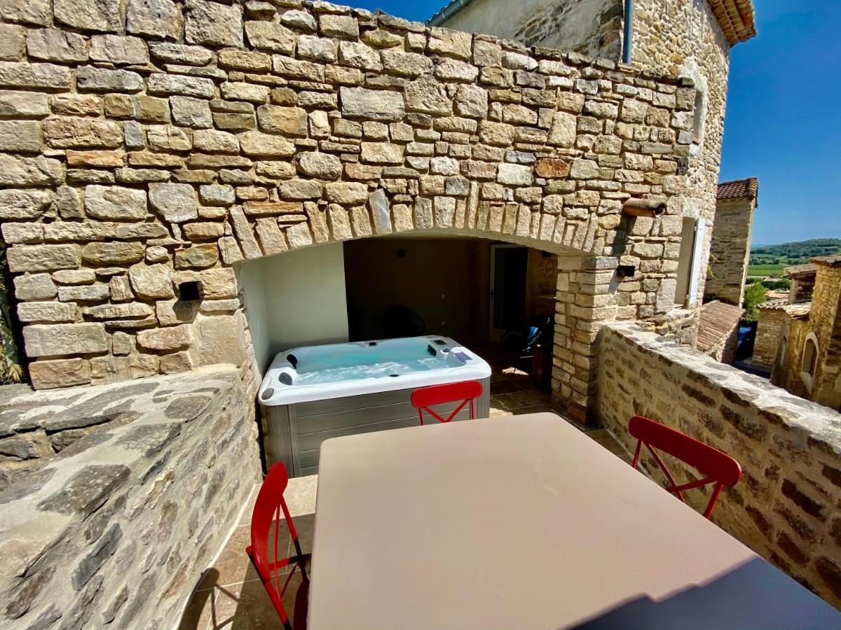 La Maison Des Vendangeurs - Table D'Hotes Le Soir Du Jeudi Au Dimanche- Jacuzzi - Balneo Spa - Acces Piscine Pour Toutes Les Chambres Sauf Studio Coquet- Piscine De Mai A Mi-Octobre Martignargues Εξωτερικό φωτογραφία