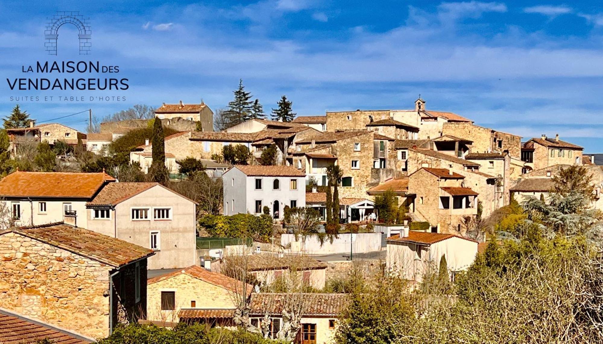 La Maison Des Vendangeurs - Table D'Hotes Le Soir Du Jeudi Au Dimanche- Jacuzzi - Balneo Spa - Acces Piscine Pour Toutes Les Chambres Sauf Studio Coquet- Piscine De Mai A Mi-Octobre Martignargues Εξωτερικό φωτογραφία
