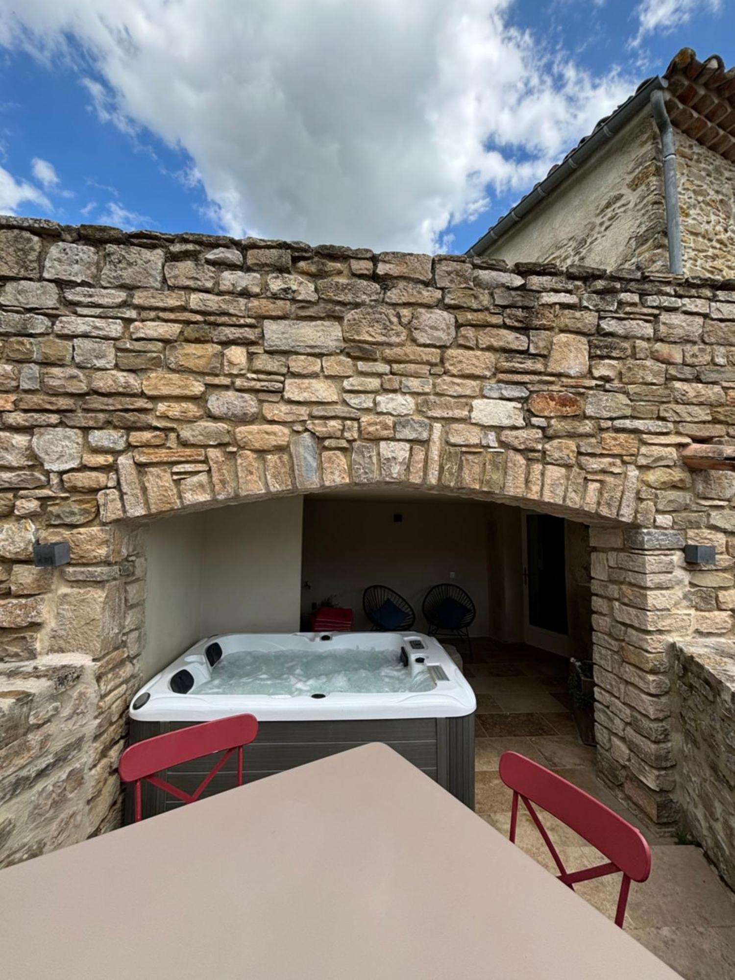 La Maison Des Vendangeurs - Table D'Hotes Le Soir Du Jeudi Au Dimanche- Jacuzzi - Balneo Spa - Acces Piscine Pour Toutes Les Chambres Sauf Studio Coquet- Piscine De Mai A Mi-Octobre Martignargues Εξωτερικό φωτογραφία